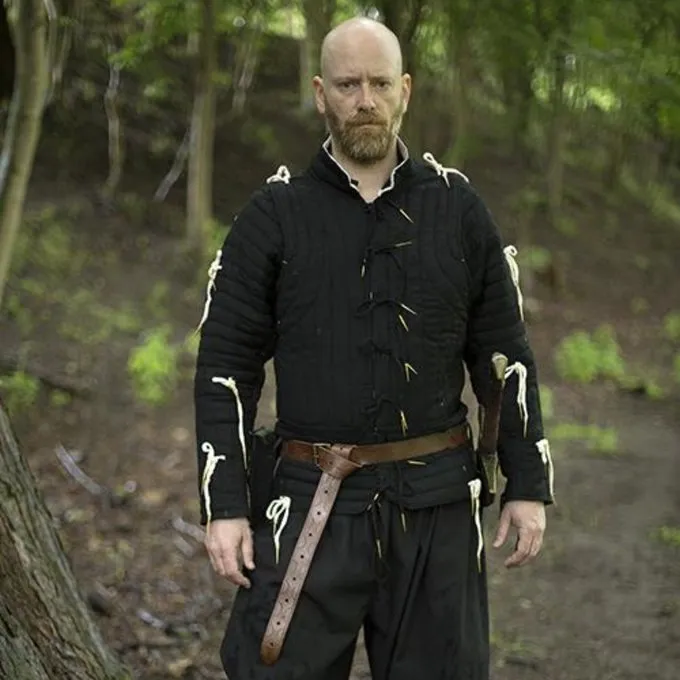 Epic Armoury 15th Century Acketon Black 4 Epic Armoury 15th Century Acketon Black - Image 2