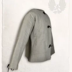 Mytholon 15th Century Gambeson Aulber, Cream Canvas 7 Mytholon 15th Century Gambeson Aulber, Cream Canvas -Viking Clothing Shop 15th century gambeson aulber cream canvas 2