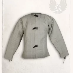 Mytholon 15th Century Gambeson Aulber, Cream Canvas