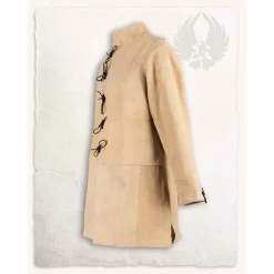 Mytholon 17th Century Suede Jacket Tilly, Sand (buffcoat) 10 Mytholon 17th Century Suede Jacket Tilly, Sand (buffcoat) -Viking Clothing Shop 17th century suede jacket tilly sand buffcoat 3