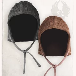 Mytholon Arming Cap Gambeson Leopold Leather Brown