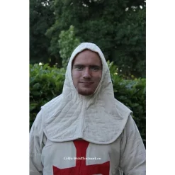 Marshal Historical Arming Cap With Collar -Viking Clothing Shop arming cap with collar 2