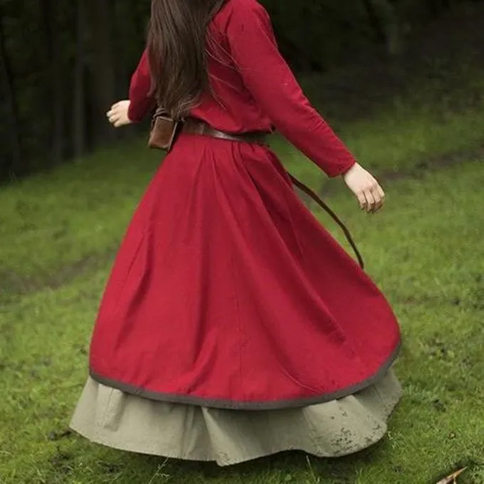 Epic Armoury Basic Dress, Dark Red/brown 4 Epic Armoury Basic Dress, Dark Red/brown - Image 2