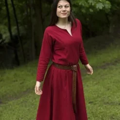 Epic Armoury Basic Dress, Dark Red/brown 9 Epic Armoury Basic Dress, Dark Red/brown -Viking Clothing Shop basic dress dark red brown 2