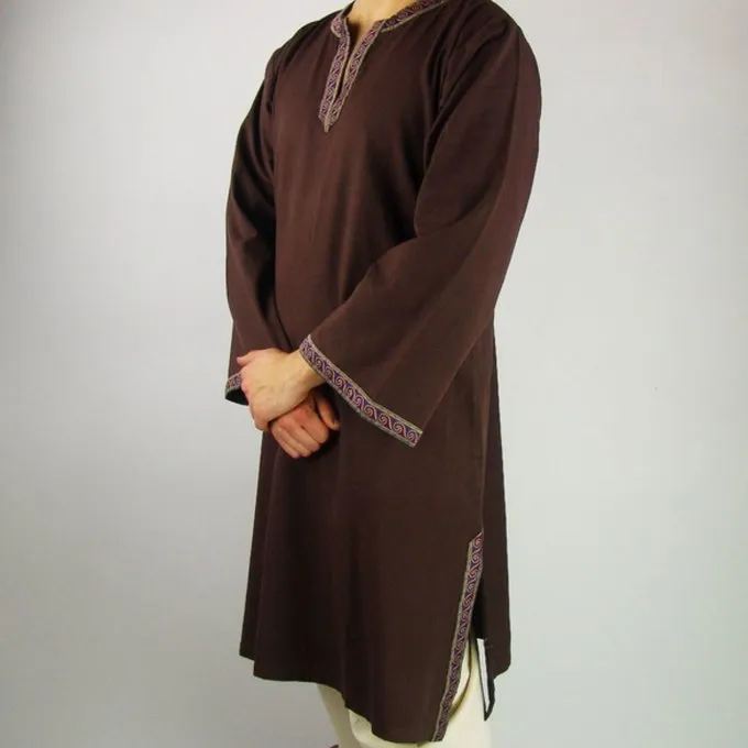 Leonardo Carbone Celtic Tunic Finn Dark Brown 2 Leonardo Carbone Celtic Tunic Finn Dark Brown