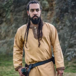 Leonardo Carbone Celtic Tunic Finn Honey Brown