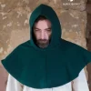 Burgschneider Chaperon Cucullus (green) -Viking Clothing Shop chaperon cucullus green