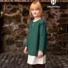 Burgschneider Children's Tunic Eriksson, Green -Viking Clothing Shop childrens tunic eriksson green