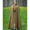 Burgschneider Cloak Hibernus, Autumn Green 2 Burgschneider Cloak Hibernus, Autumn Green -Viking Clothing Shop cloak hibernus autumn green