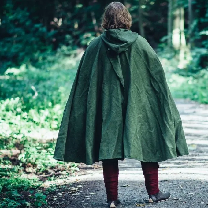 Leonardo Carbone Cloak Milisant, Green 8 Leonardo Carbone Cloak Milisant, Green - Image 6