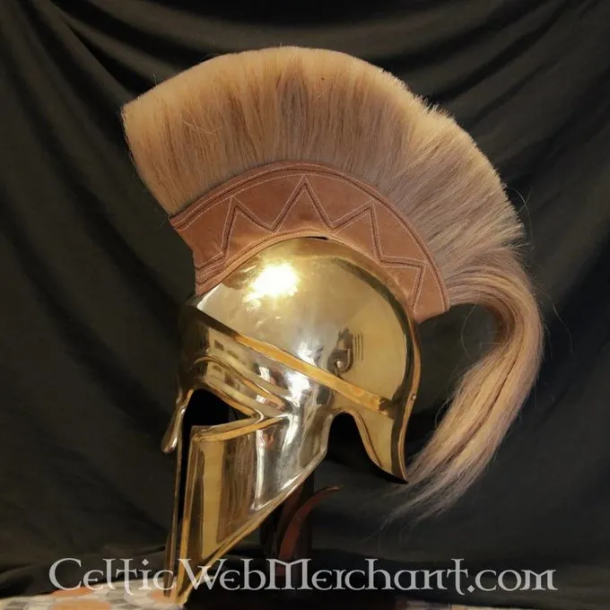 Deepeeka Corinthian Helmet With Crest 4 Deepeeka Corinthian Helmet With Crest - Image 2