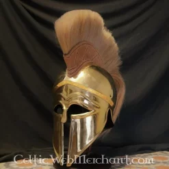 Deepeeka Corinthian Helmet With Crest 10 Deepeeka Corinthian Helmet With Crest -Viking Clothing Shop corinthian helmet with crest 2