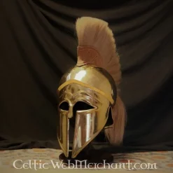 Deepeeka Corinthian Helmet With Crest 11 Deepeeka Corinthian Helmet With Crest -Viking Clothing Shop corinthian helmet with crest 3