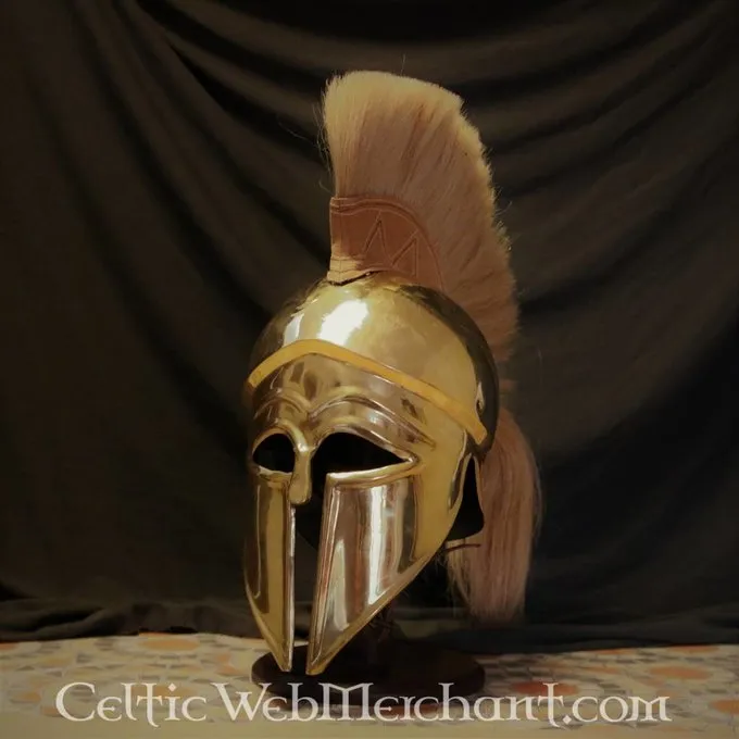 Deepeeka Corinthian Helmet With Crest 6 Deepeeka Corinthian Helmet With Crest - Image 4