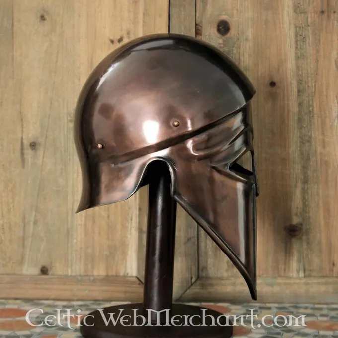 Deepeeka Corinthic-Italic Helmet Bronzed 6 Deepeeka Corinthic-Italic Helmet Bronzed - Image 4