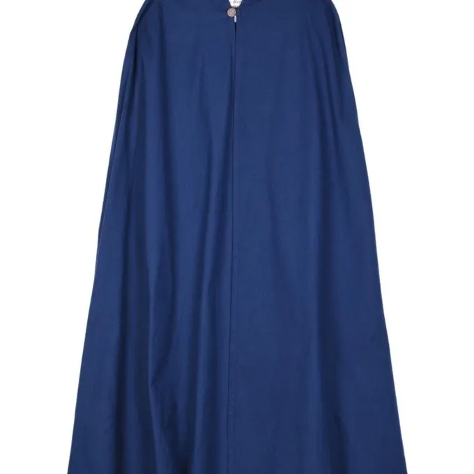 Cotton Cloak Ellyn, Blue 4 Cotton Cloak Ellyn, Blue - Image 2