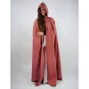 Leonardo Carbone Cotton Cloak, Red -Viking Clothing Shop cotton cloak red