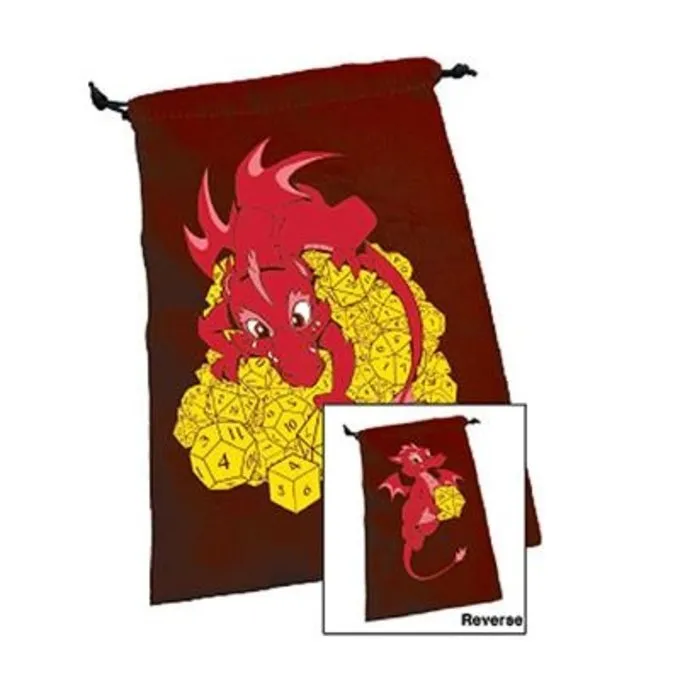 STEVE JACKSON GAMES Dice Bag Dragon Dice Red 3 STEVE JACKSON GAMES Dice Bag Dragon Dice Red