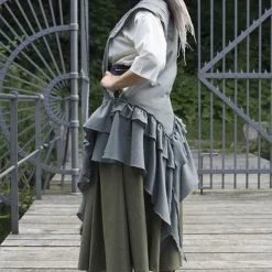 Epic Armoury Dress Raven, Grey 10 Epic Armoury Dress Raven, Grey -Viking Clothing Shop dress raven grey 2