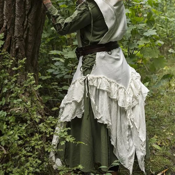 Epic Armoury Dress Raven, White 4 Epic Armoury Dress Raven, White - Image 2