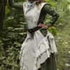 Epic Armoury Dress Raven, White 2 Epic Armoury Dress Raven, White -Viking Clothing Shop dress raven white