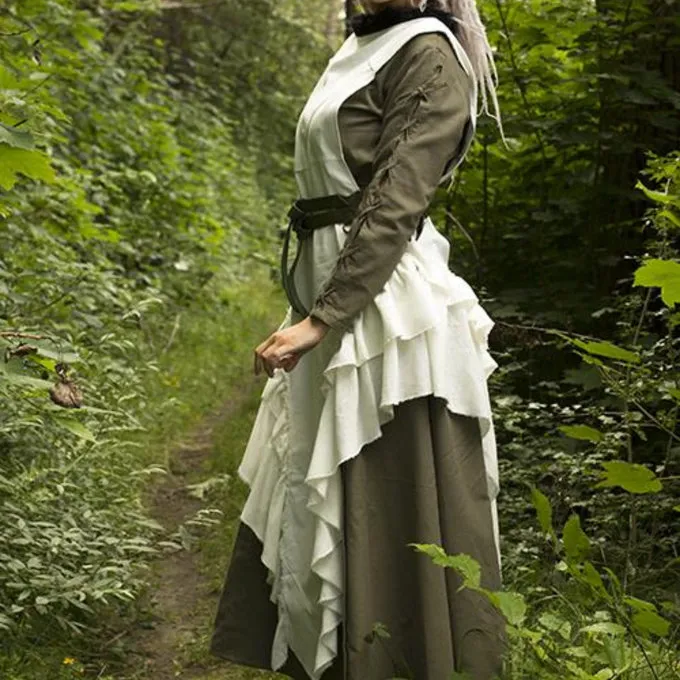 Epic Armoury Dress Raven, White 7 Epic Armoury Dress Raven, White - Image 5