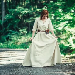 Leonardo Carbone (Early) Medieval Dress Brida, Natural