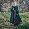 Leonardo Carbone Embroidered Cloak Damia, Green 2 Leonardo Carbone Embroidered Cloak Damia, Green -Viking Clothing Shop embroidered cloak damia green
