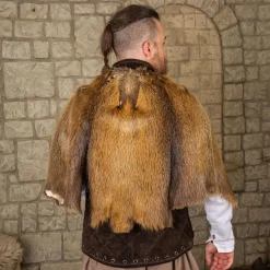 Mytholon Fur Collar Leif -Viking Clothing Shop fur collar leif 2