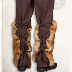 Mytholon Fur Greave Alfred 7 Mytholon Fur Greave Alfred -Viking Clothing Shop fur greave alfred 2