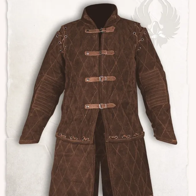 Mytholon Gambeson Arthur Suede Leather Complete Set Brown 5 Mytholon Gambeson Arthur Suede Leather Complete Set Brown - Image 3