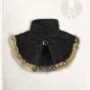 Mytholon Gambeson Collar Nimue Wol Black -Viking Clothing Shop gambeson collar nimue wol black