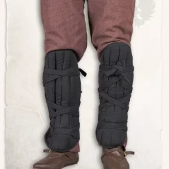 Mytholon Gambeson Greaves Farald Black -Viking Clothing Shop gambeson greaves farald black 1