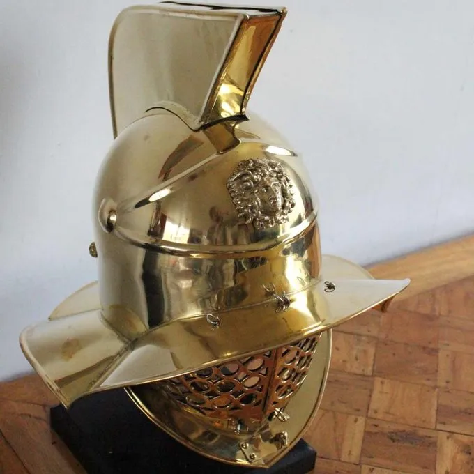 Deepeeka Gladiator Helmet Murmillo 7 Deepeeka Gladiator Helmet Murmillo - Image 5