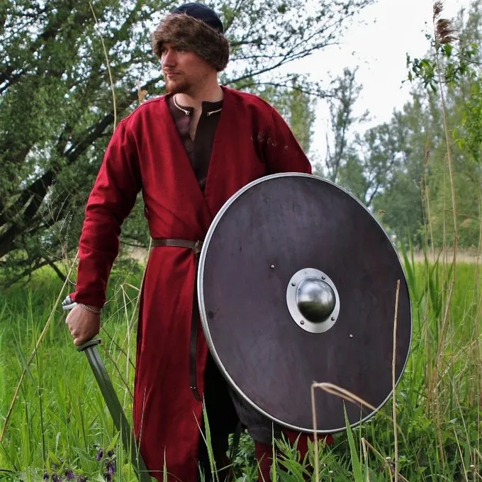 Leonardo Carbone Kaftan Gustav, Red 4 Leonardo Carbone Kaftan Gustav, Red - Image 2