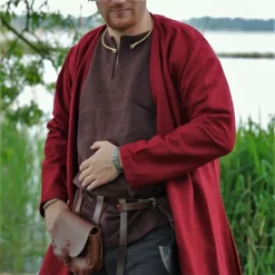 Leonardo Carbone Kaftan Gustav, Red 12 Leonardo Carbone Kaftan Gustav, Red -Viking Clothing Shop kaftan gustav red 4