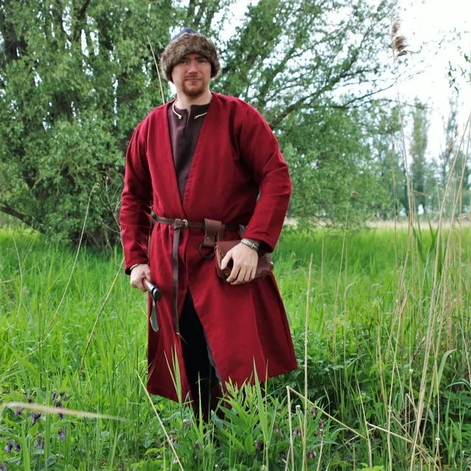 Leonardo Carbone Kaftan Gustav, Red 3 Leonardo Carbone Kaftan Gustav, Red