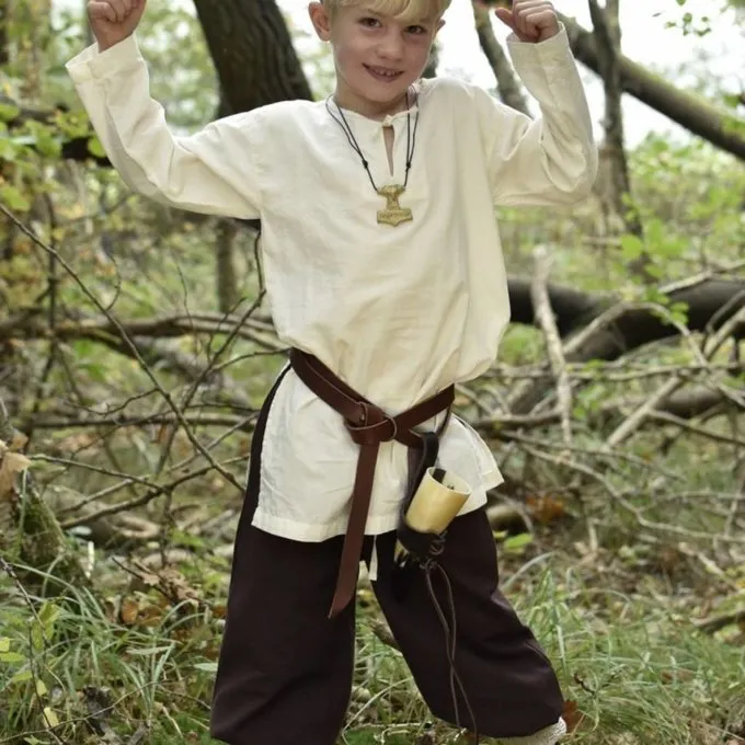 Kids Tunic Athelstan, Natural 3 Kids Tunic Athelstan, Natural