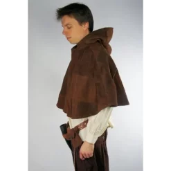 Leonardo Carbone Leather Cucullus 7 Leonardo Carbone Leather Cucullus -Viking Clothing Shop leather cucullus 2