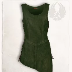Mytholon Leather Dress Lunette, Green 10 Mytholon Leather Dress Lunette, Green -Viking Clothing Shop leather dress lunette green 3