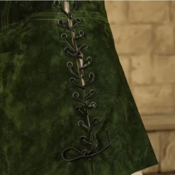 Mytholon Leather Dress Lunette, Green 11 Mytholon Leather Dress Lunette, Green -Viking Clothing Shop leather dress lunette green 4