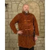 Mytholon Leather Gambeson Arthur Light Brown 1 Mytholon Leather Gambeson Arthur Light Brown -Viking Clothing Shop leather gambeson arthur light brown