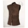 Mytholon Leather Vest Orthello, Brown 1 Mytholon Leather Vest Orthello, Brown -Viking Clothing Shop leather vest orthello brown