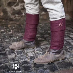 Burgschneider Leg Wrappings Aki, Red