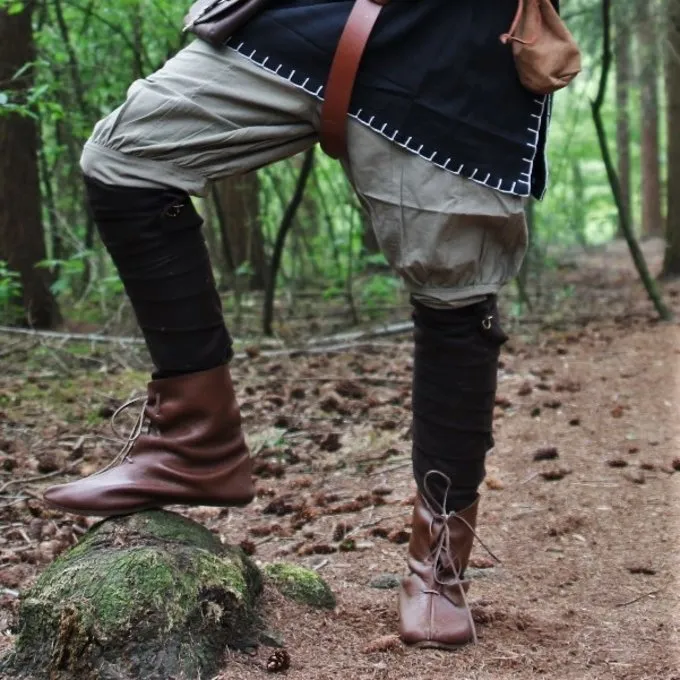 Leonardo Carbone Leg Wrappings Hredulf, Brown 4 Leonardo Carbone Leg Wrappings Hredulf, Brown - Image 2