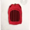 Mytholon Linen Arming Cap Aulber Red -Viking Clothing Shop linen arming cap aulber red