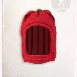 Mytholon Linen Arming Cap Aulber Red