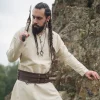 Leonardo Carbone Linen Viking Tunic Ragnar, Natural -Viking Clothing Shop linen viking tunic ragnar natural