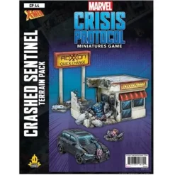 ATOMIC MASS GAMES Marvel CP Crashed Sentinel Terrain Exp -Viking Clothing Shop marvel cp crashed sentinel terrain exp 2