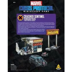 ATOMIC MASS GAMES Marvel CP Crashed Sentinel Terrain Exp -Viking Clothing Shop marvel cp crashed sentinel terrain exp 4
